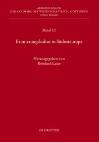 Produktbild: Erinnerungskultur in S&uuml;dosteuropa
