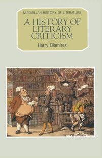 Produktbild: A History of Literary Criticism