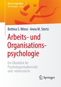 'Arbeits- Und Organisationspsychologie' Von 'Bettina S. Wiese' - Buch ...