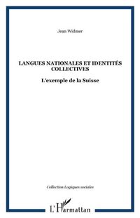 Produktbild: Langues nationales et identites collectives