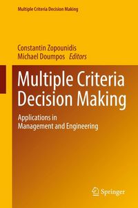 Produktbild: Multiple Criteria Decision Making