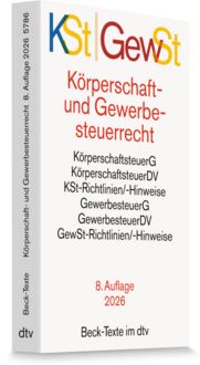 Produktbild: K&ouml;rperschaftsteuerrecht / Gewerbesteuerrecht