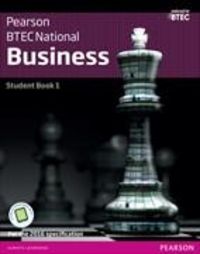 Produktbild: BTBTEC Nationals Business Student Book 1 + ActiveBook