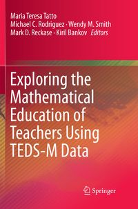 Produktbild: Exploring the Mathematical Education of Teachers Using TEDS-M Data