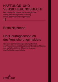 Produktbild: Der Courtageanspruch des Versicherungsmaklers
