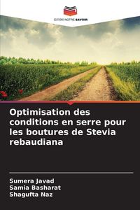 Produktbild: Optimisation des conditions en serre pour les boutures de Stevia rebaudiana