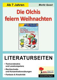 Produktbild: Die Olchis feiern Weihnachten - Literaturseiten
