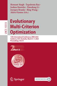 Produktbild: Evolutionary Multi-Criterion Optimization