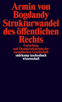 Produktbild: Strukturwandel des &ouml;ffentlichen Rechts