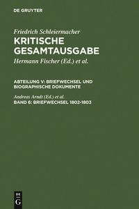 Produktbild: Briefwechsel 1802-1803
