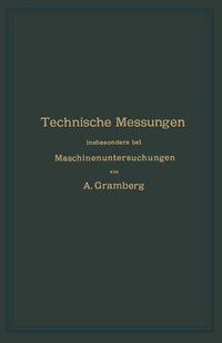 Produktbild: Technische Messungen insbesondere bei Maschinenuntersuchungen
