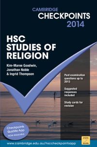Produktbild: Cambridge Checkpoints HSC Studies of Religion 2014