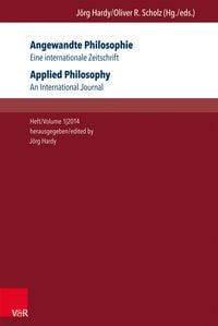 Produktbild: Angewandte Philosophie. Eine internationale Zeitschrift / Applied Philosophy. An International Journal