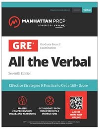 Produktbild: GRE All the Verbal