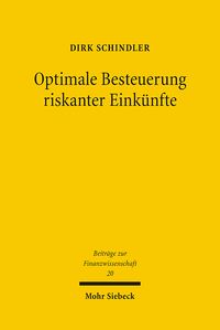 Produktbild: Optimale Besteuerung riskanter Eink&uuml;nfte