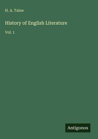 Produktbild: History of English Literature