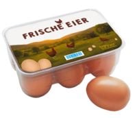 Produktbild: Kaufmannsladenartikel Frische Eier in SB Packung 6 St&uuml;ck