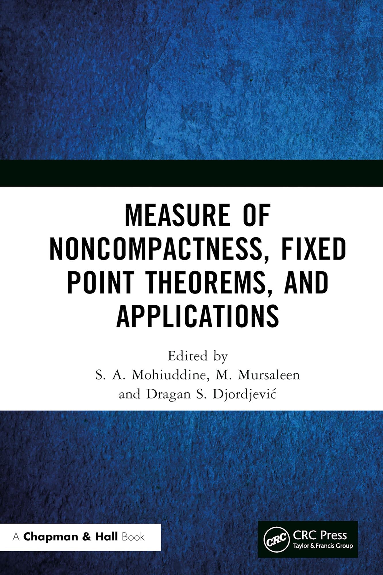 Produktbild: Measure of Noncompactness, Fixed Point Theorems, and Applications