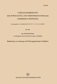 Produktbild: Bestimmung von Leistung und Wirkungsgrad eines Ventilators