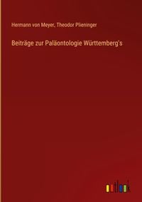 Produktbild: Beitr&auml;ge zur Pal&auml;ontologie W&uuml;rttemberg's