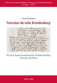 Bild vom Artikel Tractatus de urbe Brandenburg vom Autor Christina Meckelnborg