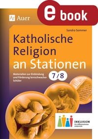 Produktbild: Katholische Religion an Stationen 7-8 Inklusion