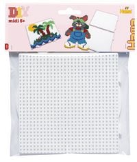 Produktbild: Hama&reg; B&uuml;gelperlen Midi - 2er Set Stiftplatten im Beutel - 2x Multi Quadrate.