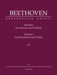 Produktbild: Sonaten f&uuml;r Klavier und Violine - Band II, Spielpartitur, Stimme, Urtextausgabe, Sammelband