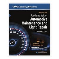 Produktbild: Mlr3e Text: Fundamentals of Automotive Maintenance and Light Repair