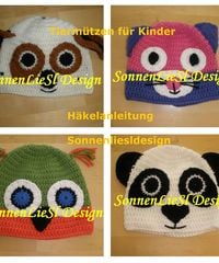 Produktbild: Tierm&uuml;tzen f&uuml;r Kinder