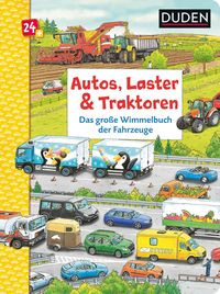 Bild vom Artikel Duden 24+: Autos, Laster & Traktoren: Das große Wimmelbuch der Fahrzeuge vom Autor Christina Braun