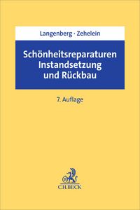 Produktbild: Sch&ouml;nheitsreparaturen, Instandsetzung und R&uuml;ckbau
