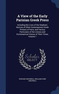 Produktbild: A View of the Early Parisian Greek Press