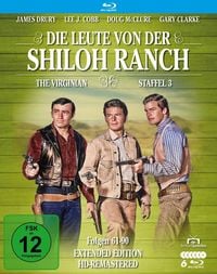 Produktbild: Die Leute von der Shiloh Ranch - Staffel 3 (HD-Remastered) (The Virginian: Extended Edition) (Fernsehjuwelen) [6 BRs]