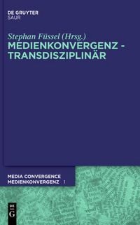 Produktbild: Medienkonvergenz - Transdisziplin&auml;r