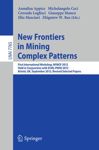 Produktbild: New Frontiers in Mining Complex Patterns