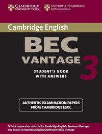 Produktbild: Cambridge BEC Vantage 3 with Answers