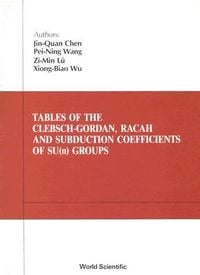Produktbild: Tables of Clebsch-Gordan, Racah and Subduction Coefficients of Su (N) Groups