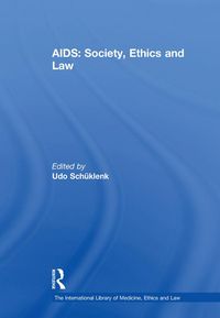 Produktbild: AIDS: Society, Ethics and Law