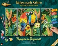 Bild vom Artikel Schipper 609260853 - Malen nach Zahlen, Papageien im Regenwald, Triptychon, 50 x 80 cm vom Autor Schipper