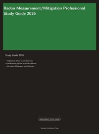 Produktbild: Radon Measurement/Mitigation Professional Study Guide 2026