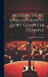 Produktbild: Modern Short Speeches Ninety Eight Complete Example