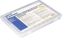Produktbild: TRU COMPONENTS 418706 Kohleschicht-Widerstand Sortiment axial bedrahtet 5% 390 Teile