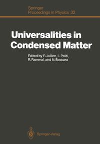 Produktbild: Universalities in Condensed Matter