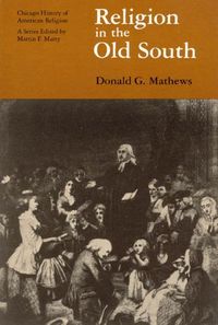 Produktbild: Mathews, D: Religion in the Old South