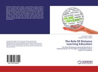 Produktbild: The Role Of Distance Learning Education