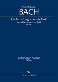 Produktbild: Ein feste Burg ist unser Gott (Klavierauszug)