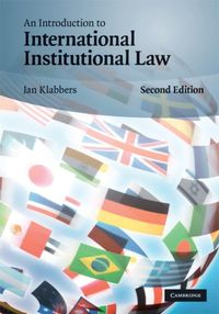 Produktbild: Introduction to International Institutional Law