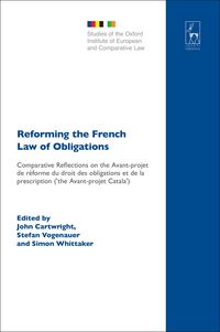 Produktbild: Reforming the French Law of Obligations