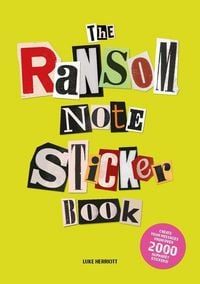 Produktbild The Ransom Note Sticker Book